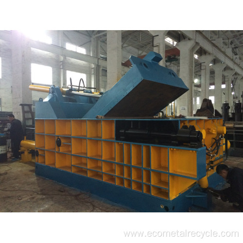 Scrap Metal Copper Aluminum Compressed Baling Machine